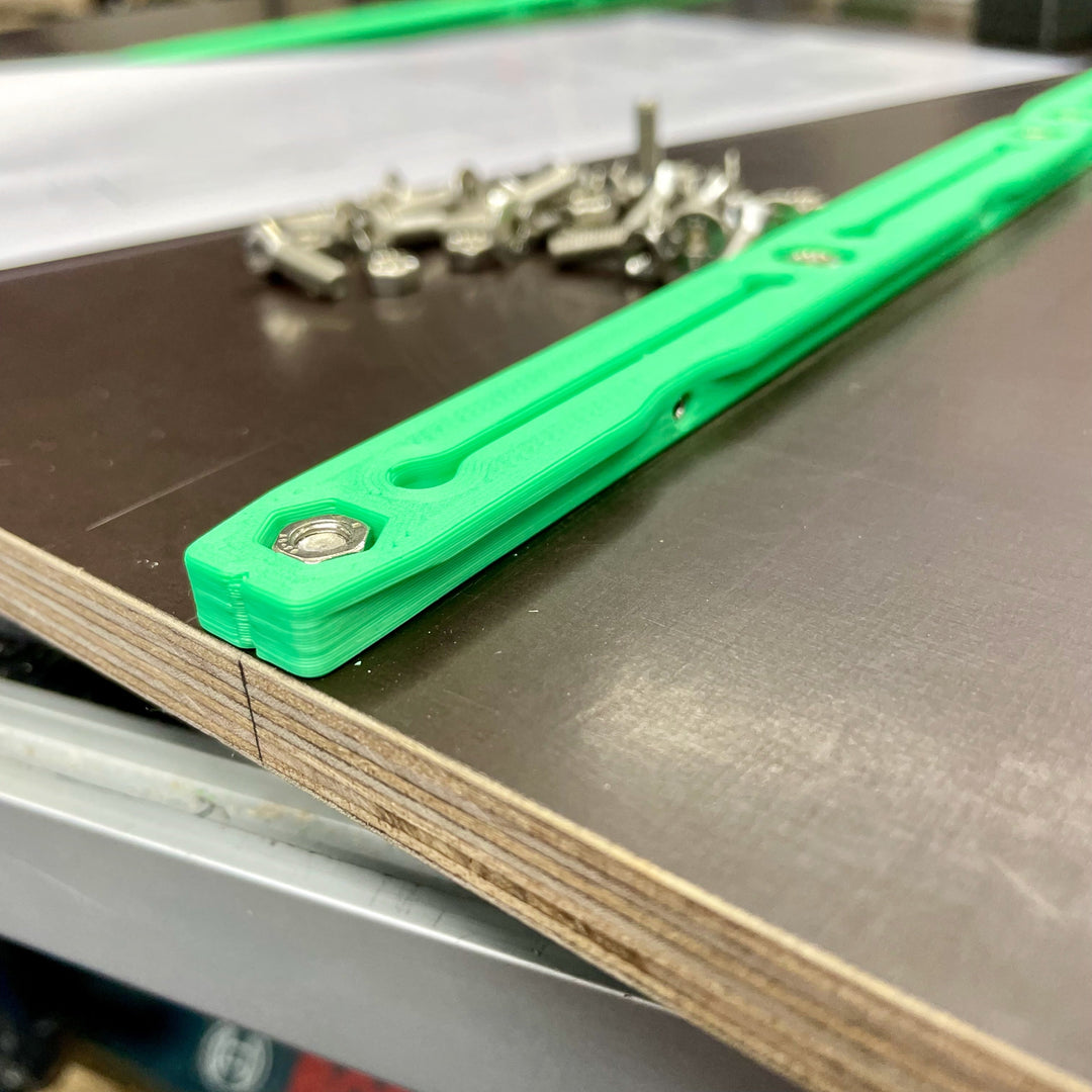 Spielfreie T-Nut Gleitschienen Bosch GTS10 - J -  für Schiebeschlitten - Crosscut Sled